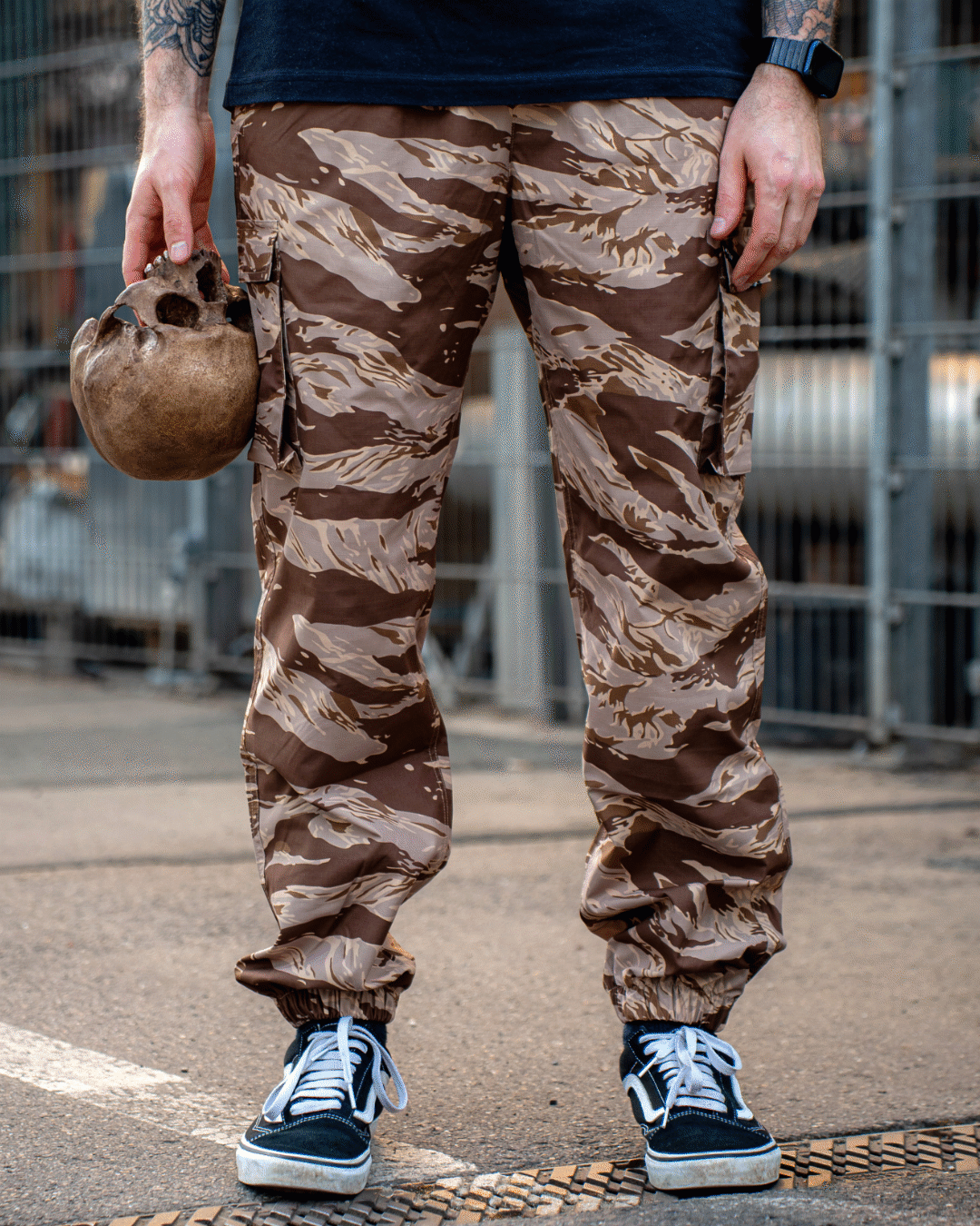 Combat Joggers - tigerstripe desert