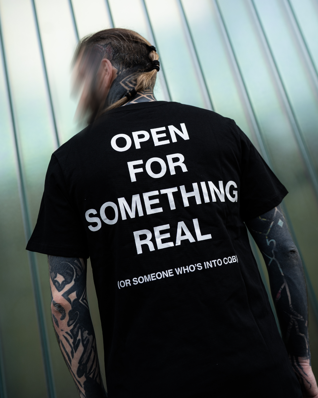 Open for something real - Shirt