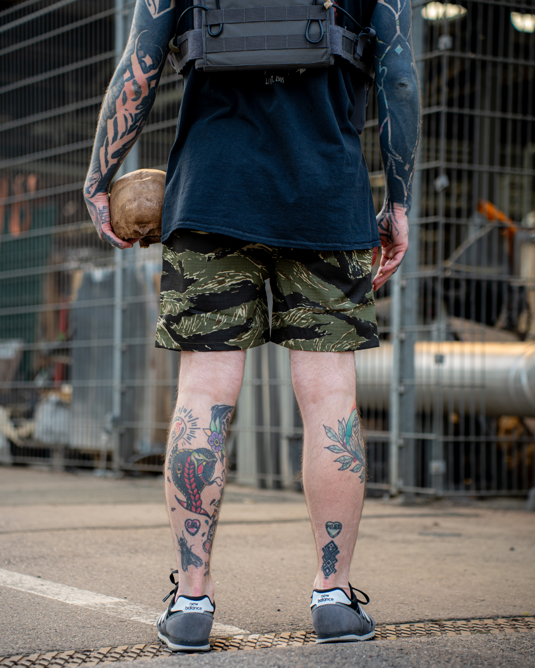 Cutthroat Shorts - tigerstripe