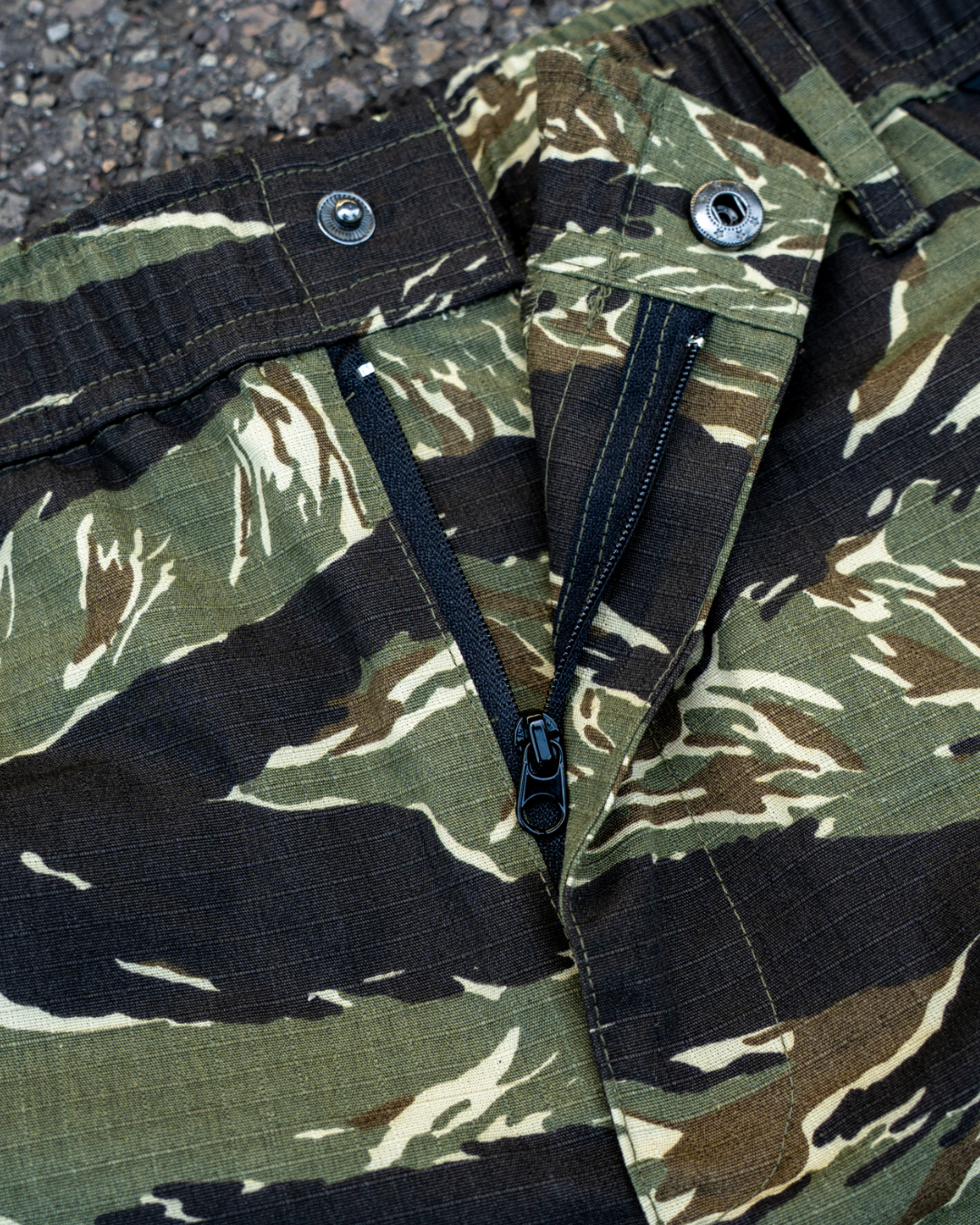 Cutthroat Shorts - tigerstripe
