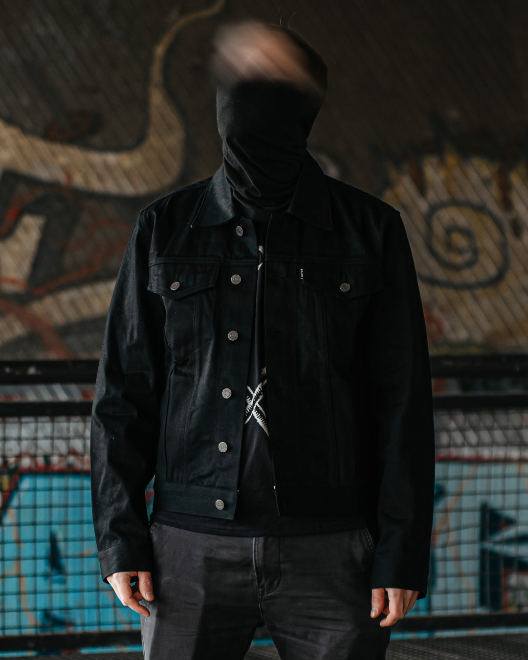 Coven - Trucker Jacket - The Wormshell - Black Loom