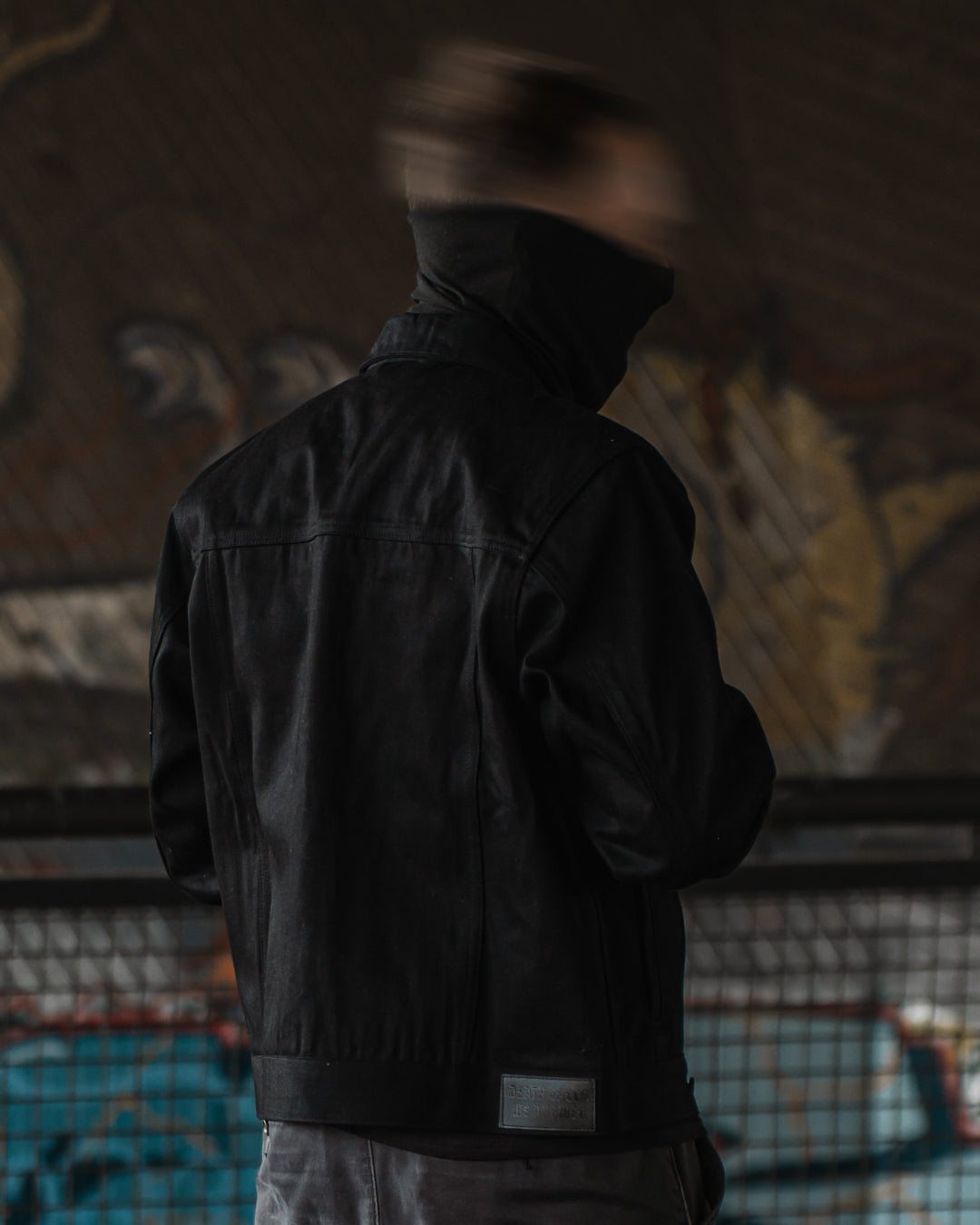 Coven - Trucker Jacket - The Wormshell - Black Loom
