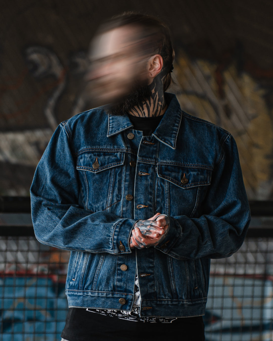 Coven - Trucker Jacket - The Wormshell - Drowned indigo