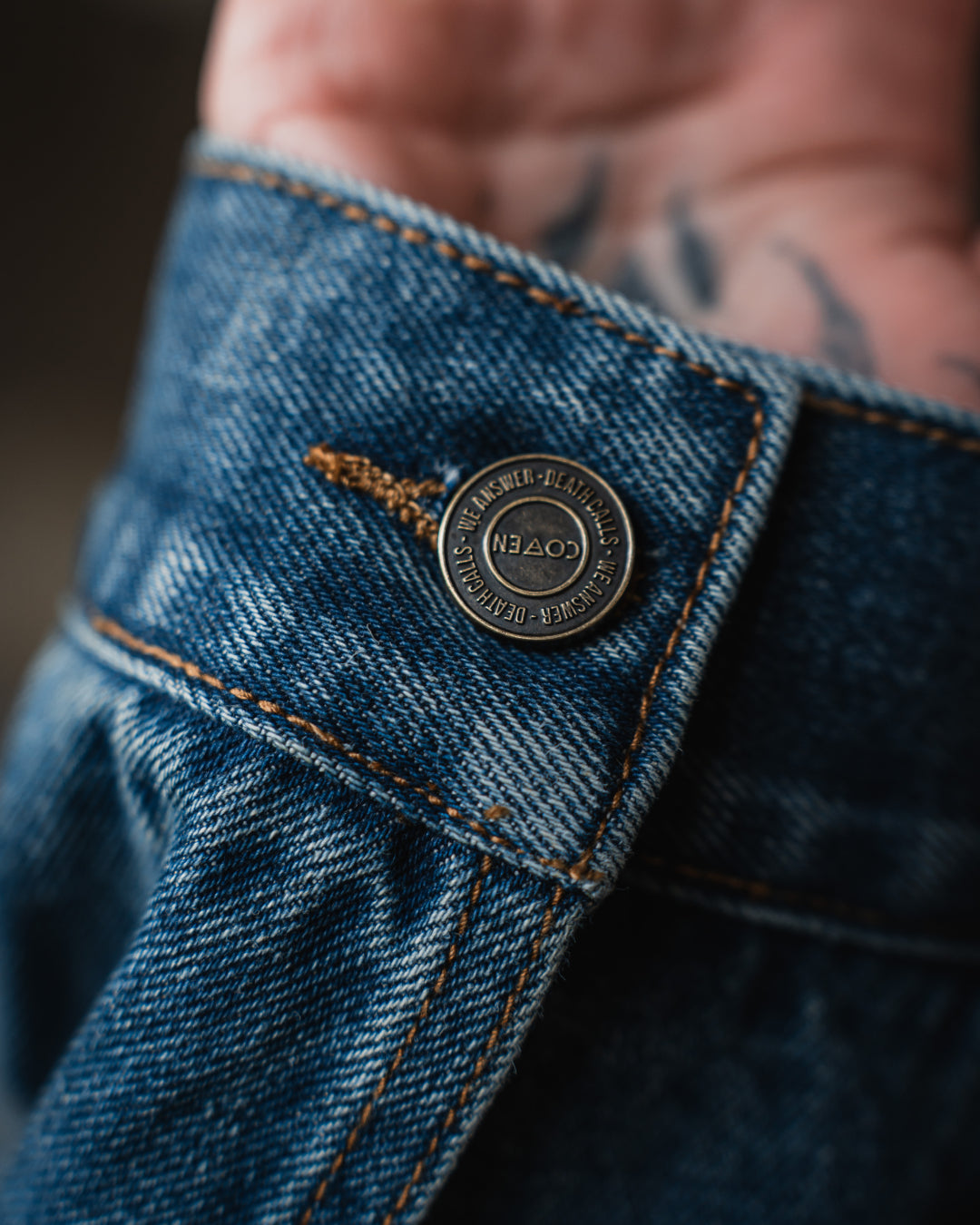 Coven - Trucker Jacket - The Wormshell - Drowned indigo