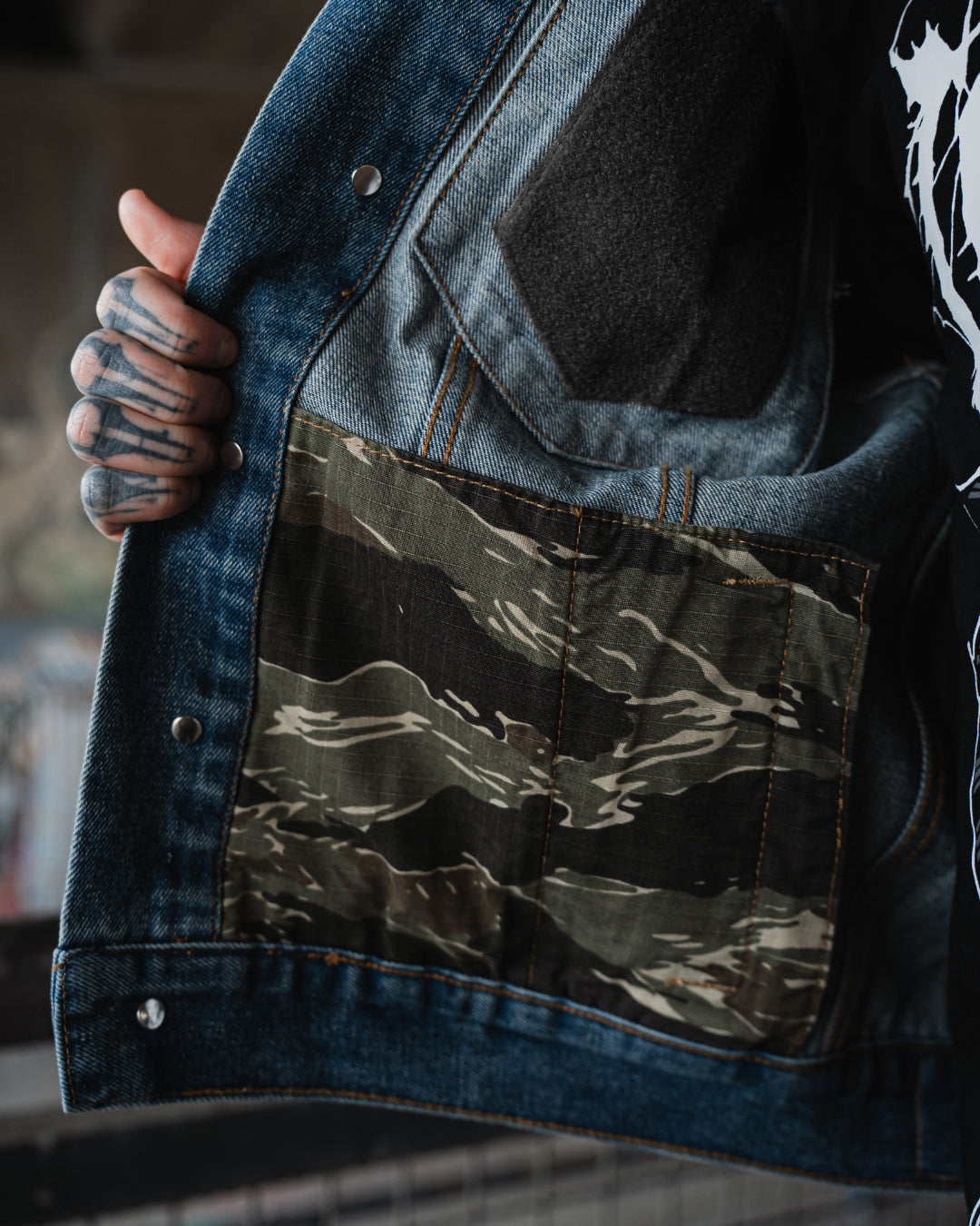 Coven - Trucker Jacket - The Wormshell - Drowned indigo