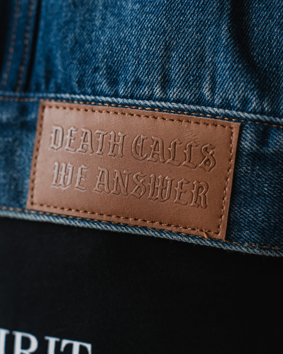 Coven - Trucker Jacket - The Wormshell - Drowned indigo