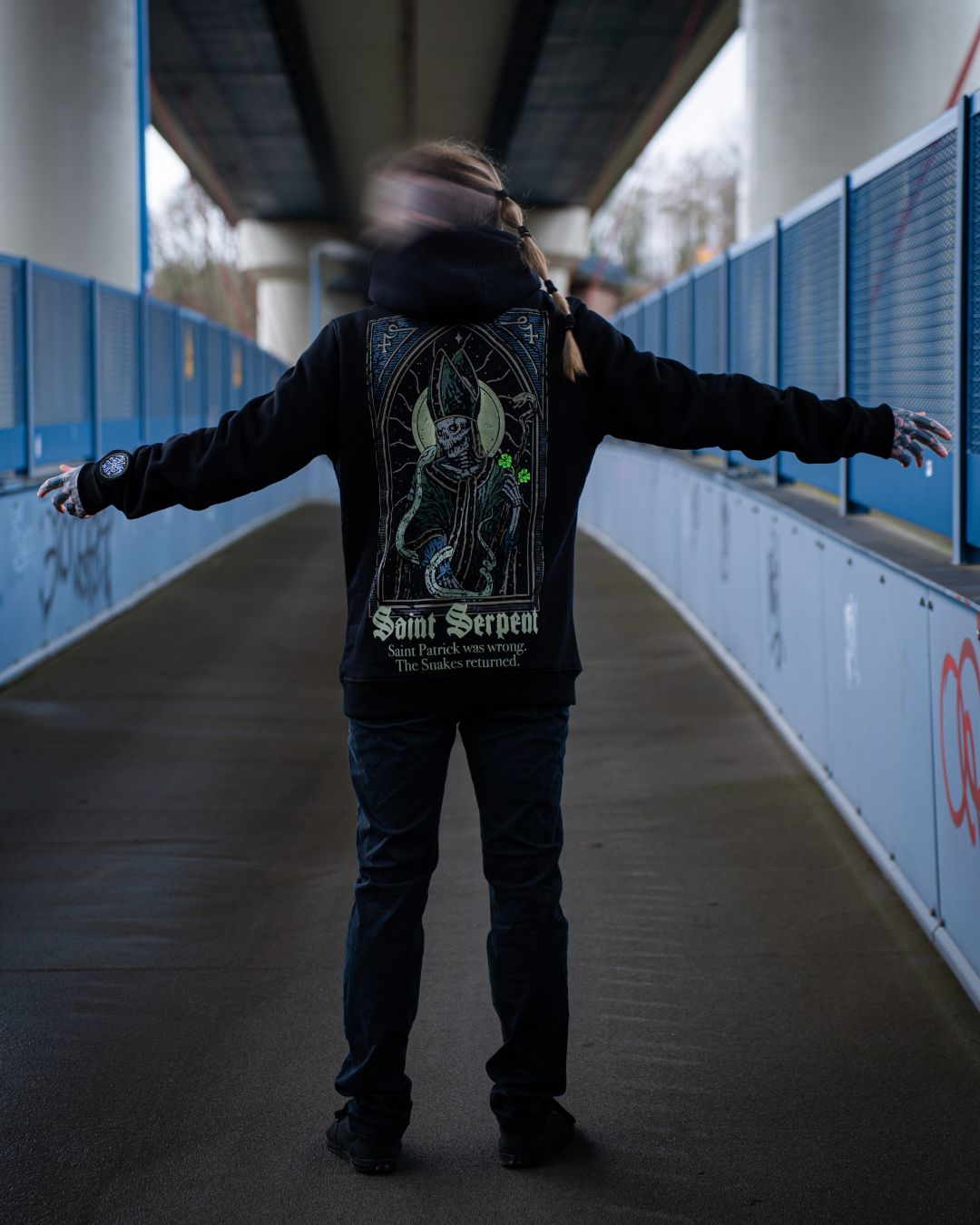 Saint Serpent - Hoodie - The Marked Edition