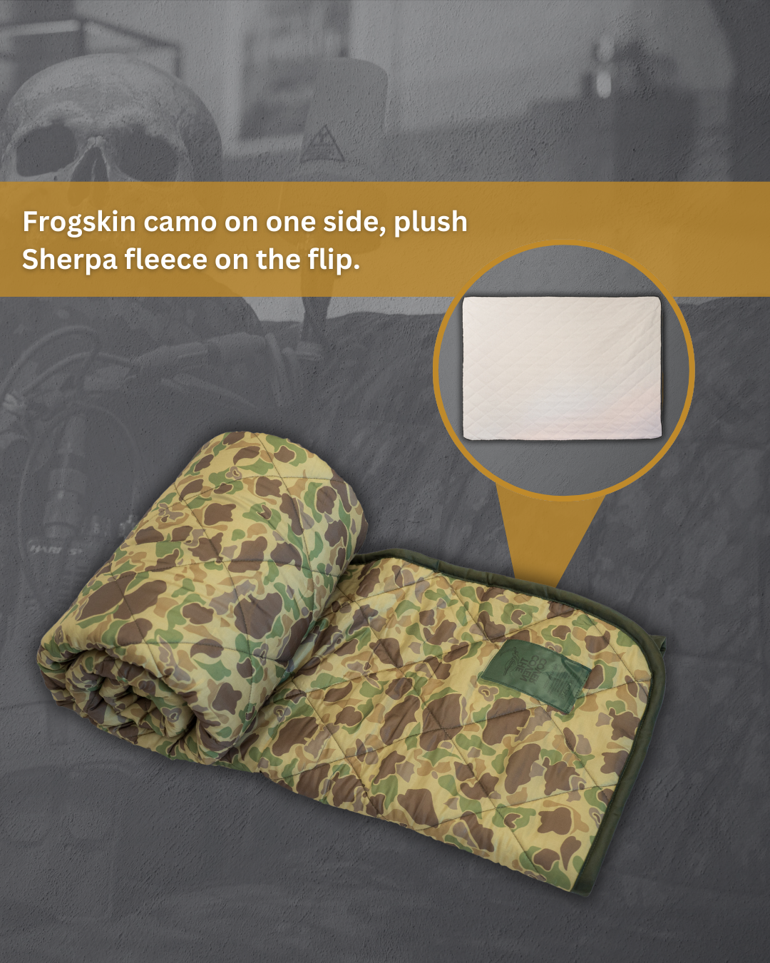 The Coven Cover - M1942 Frogskin - Sherpa Decke