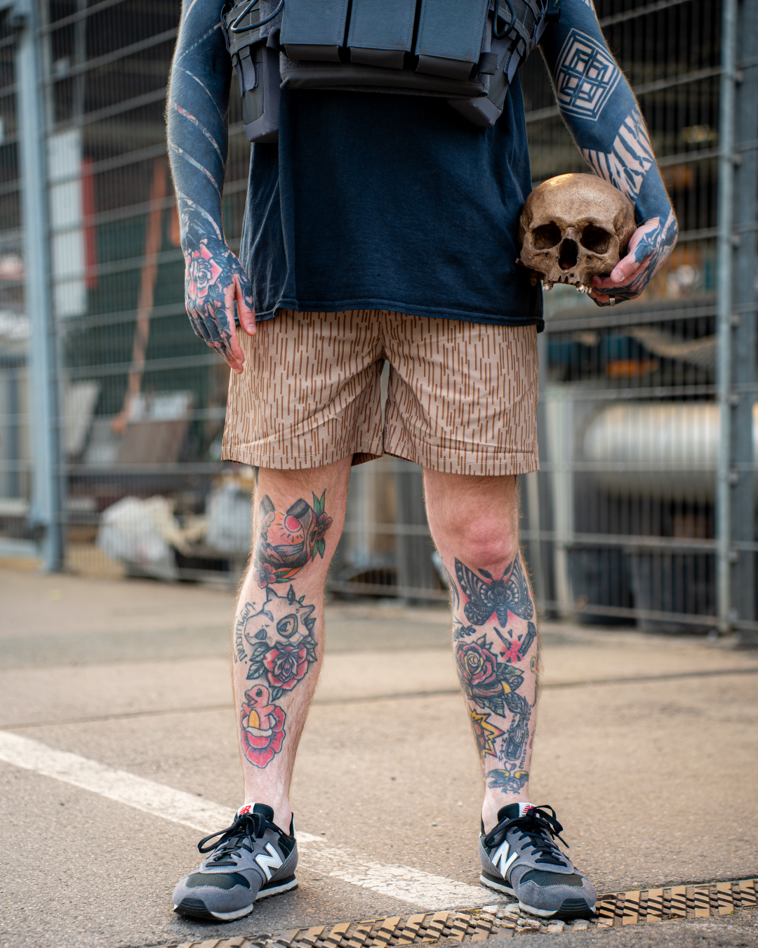 Cutthroat Shorts - EinStrichkeinStrich / Raindrop