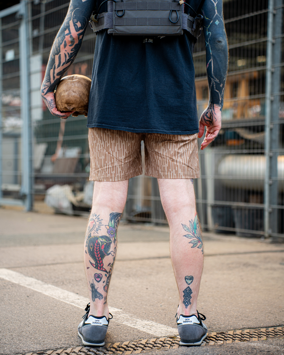 Cutthroat Shorts - EinStrichkeinStrich / Raindrop