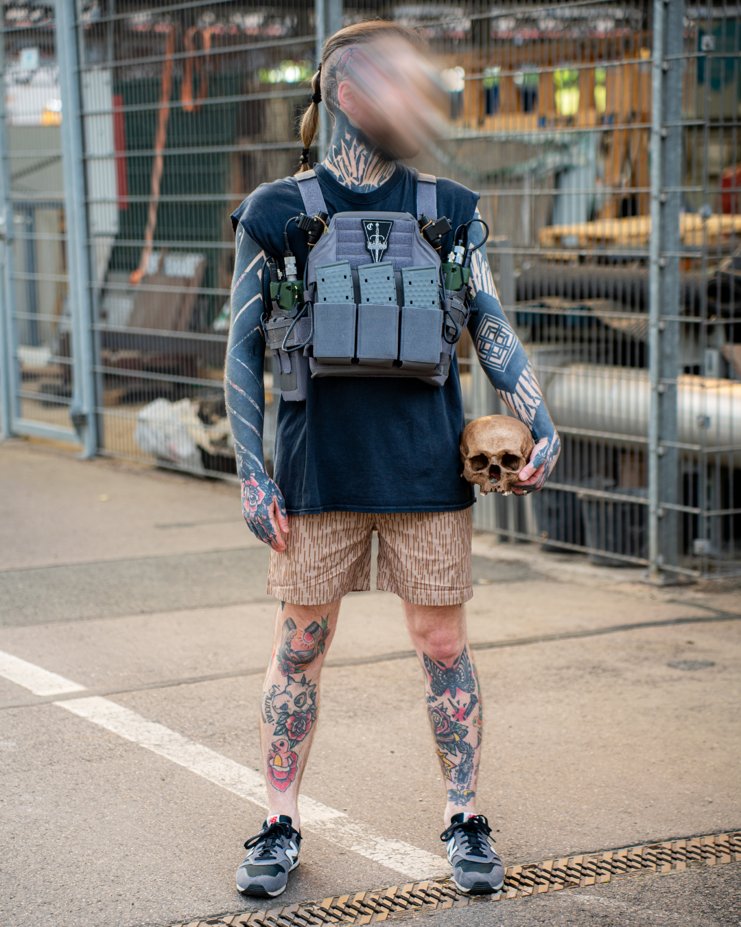 Cutthroat Shorts - EinStrichkeinStrich / Raindrop