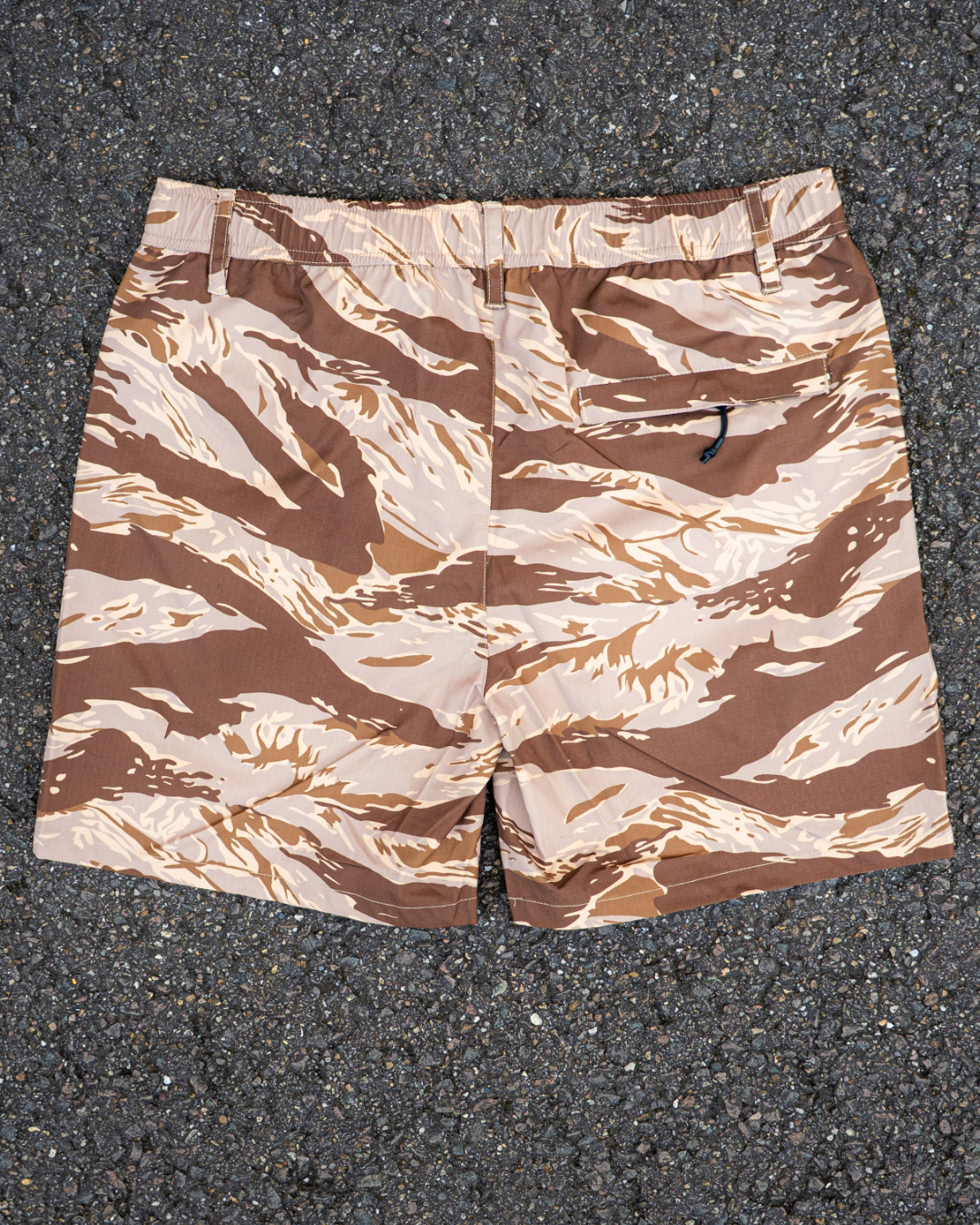 Cutthroat Shorts - tigerstripe desert