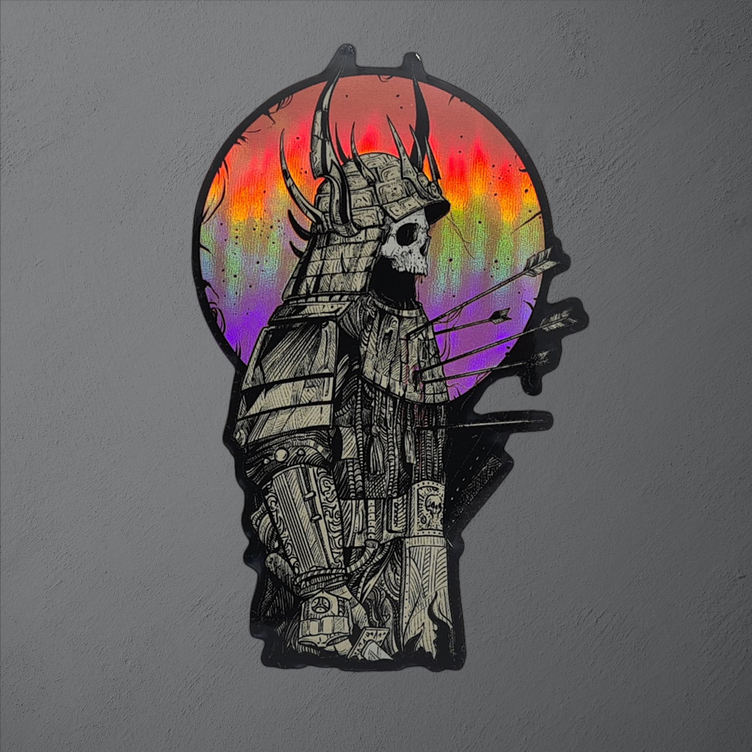 Holo-Sticker-Traditionally Violent