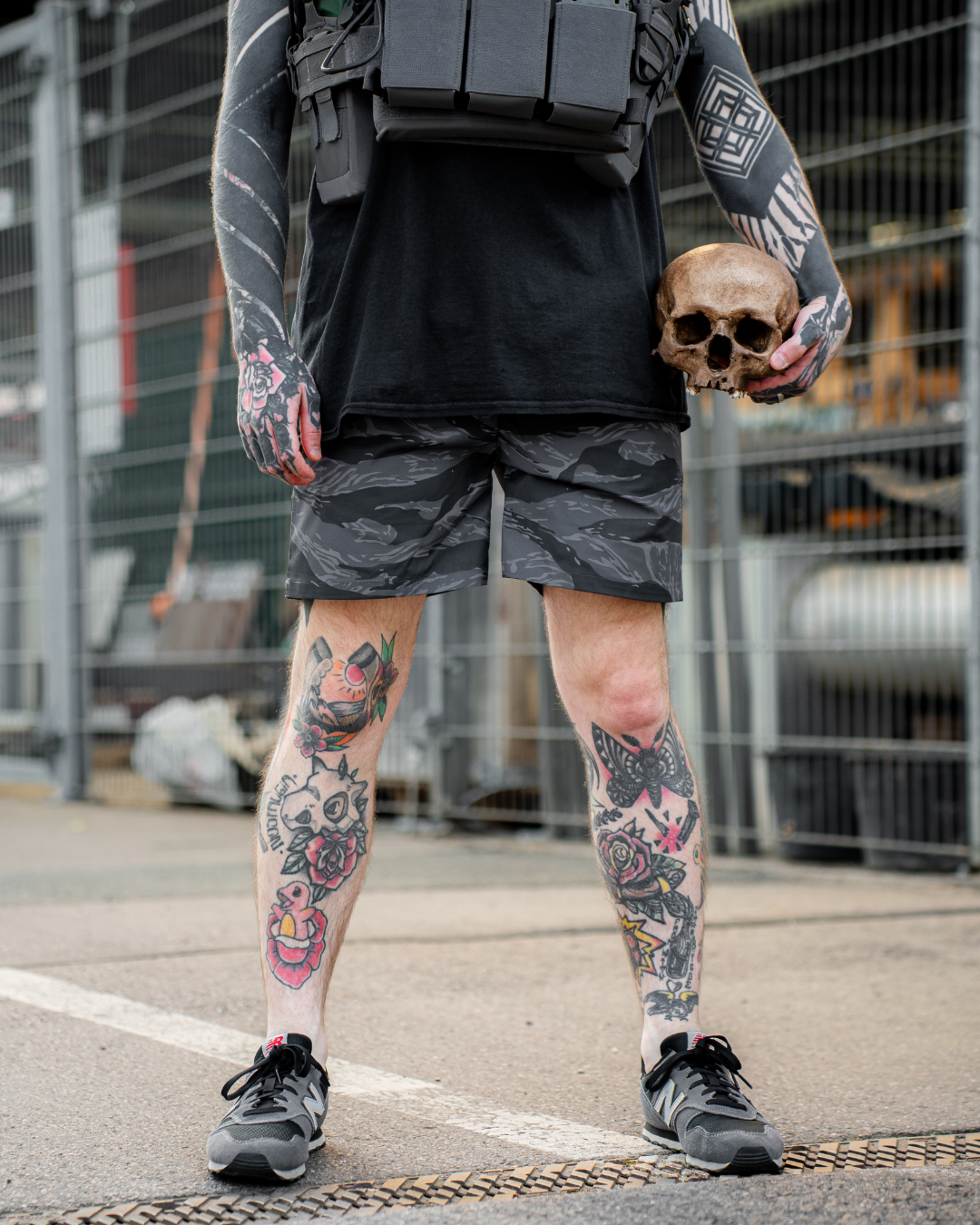 Cutthroat Shorts - tigerstripe black