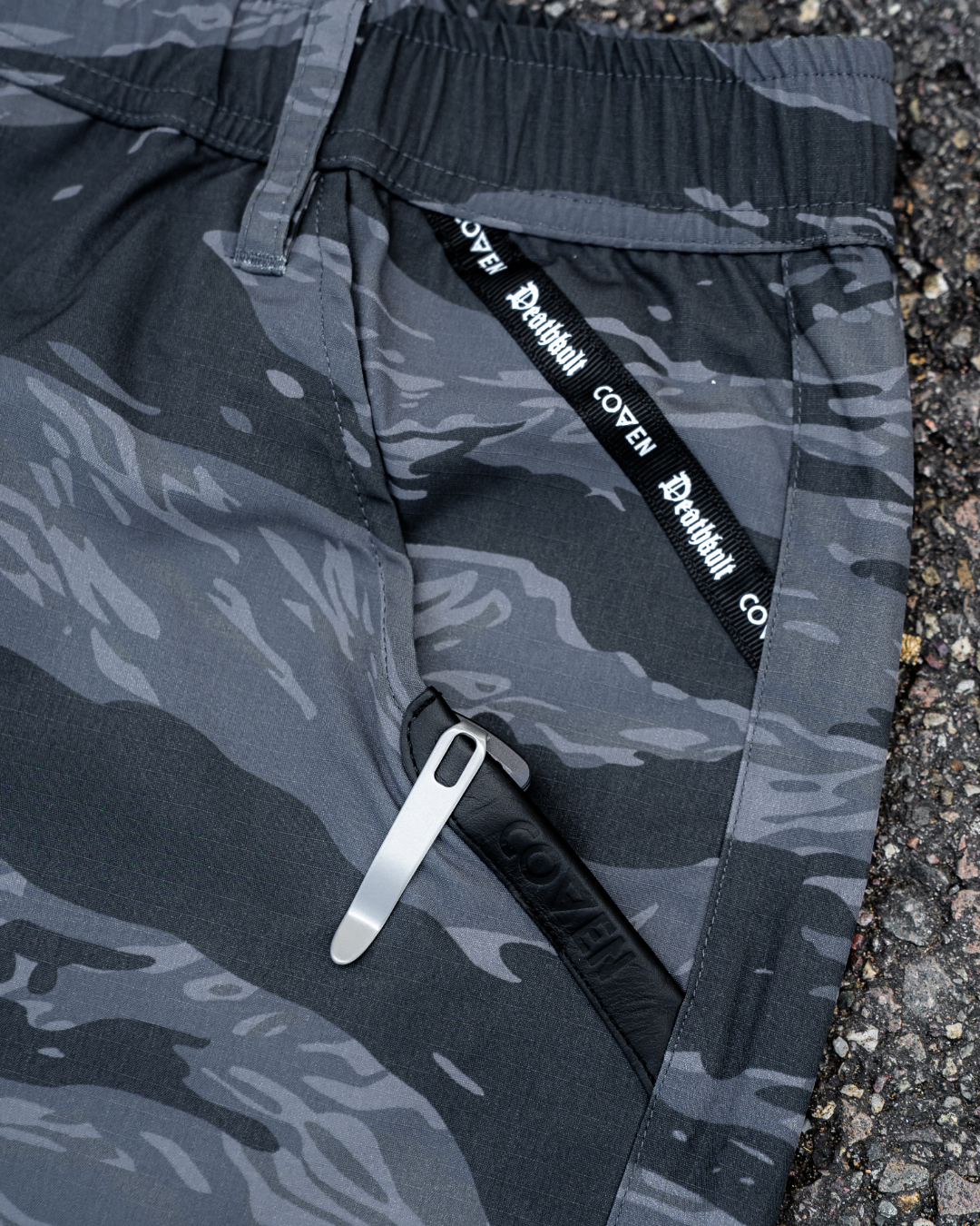 Cutthroat Shorts - tigerstripe black