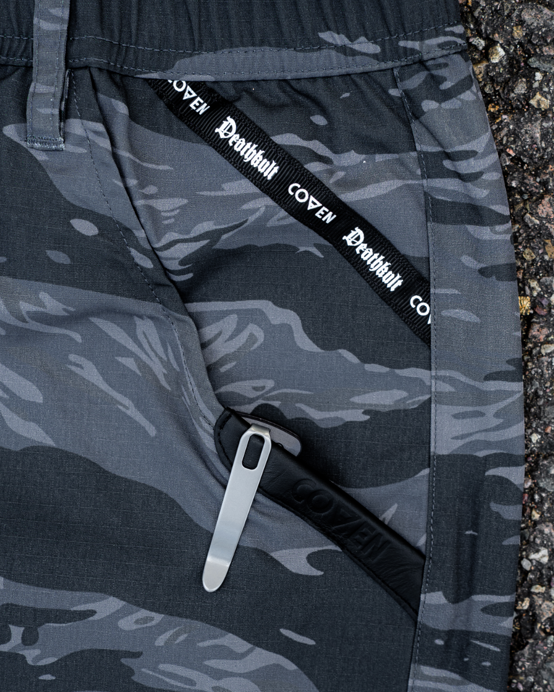 Cutthroat Shorts - tigerstripe black