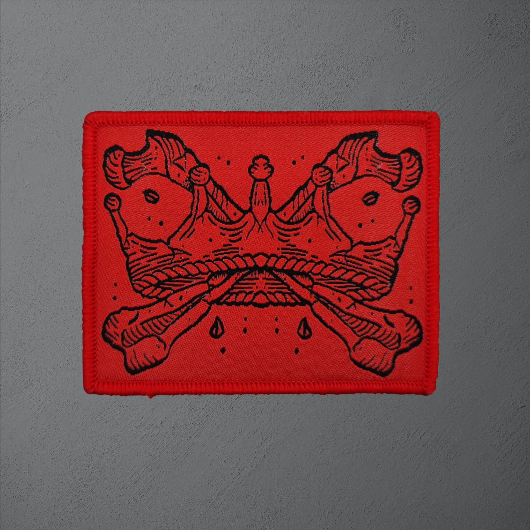 Crowns & Bones - limitiert 30 - Blutmond - Patch