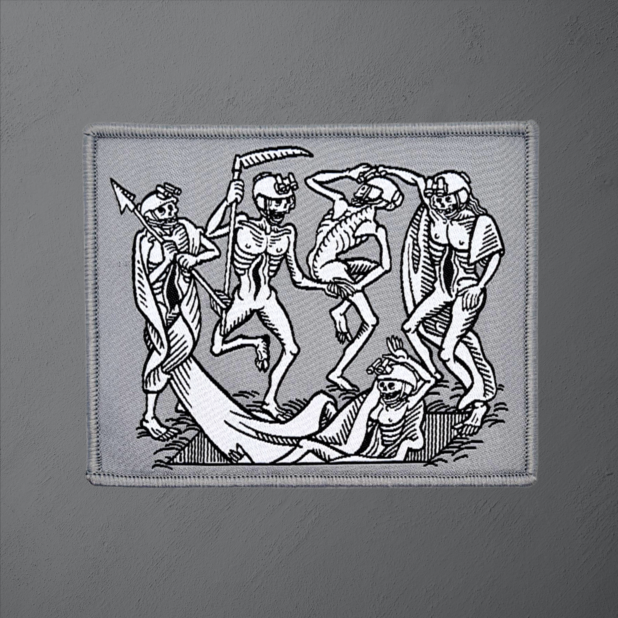 Dance Macabre - Patch - grau
