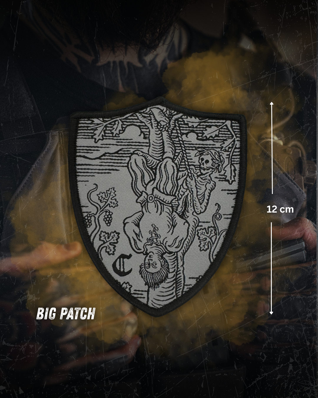 The Hanged Man - Limited Edition 100 - Patch - EXTRA BIG - ELITE NEWSLETTER SPECIAL