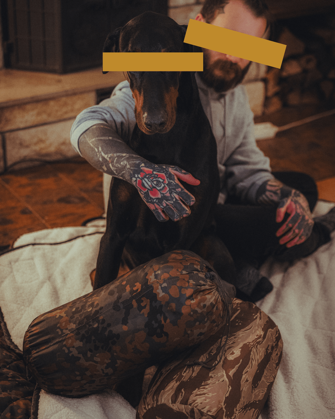 The Coven Cover - Coven Camo - Sherpa