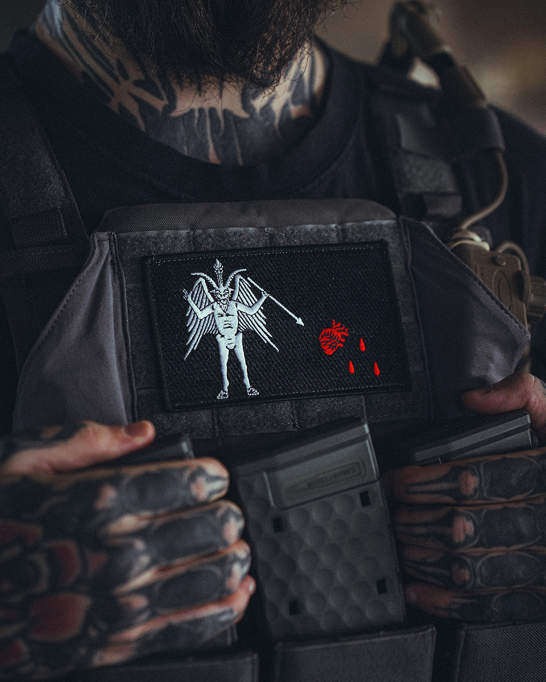 Blackbeard 3.0 Flag - Big Patch - black
