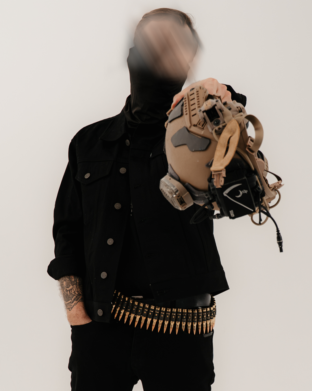 Coven - Trucker Jacket - The Wormshell - Black Loom