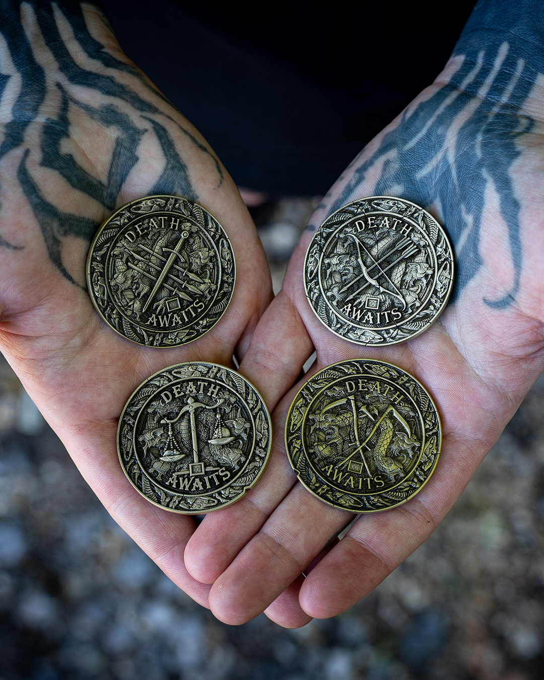 Death awaits X - Collectors Edition - Coin