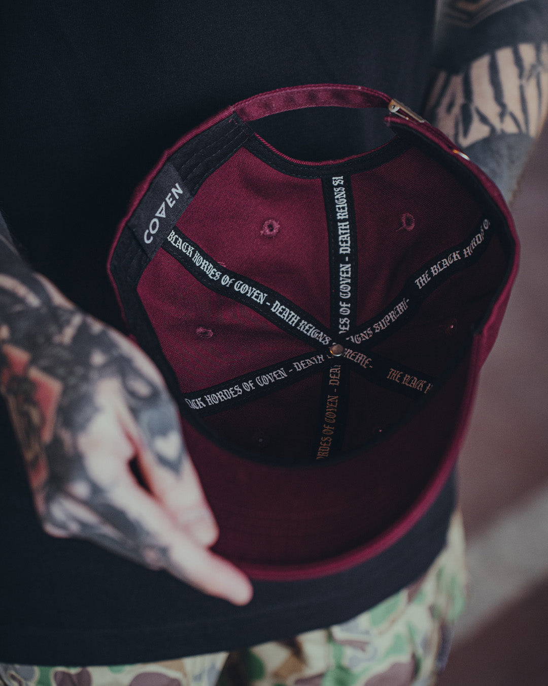 Dead Cap - Crest - crimson doom