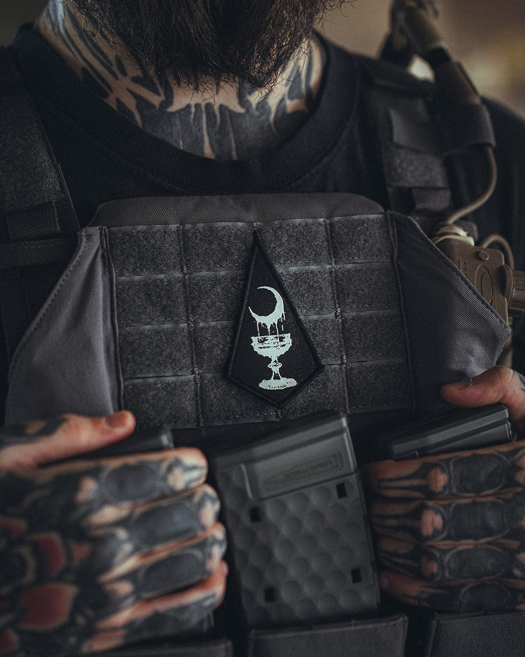 Chalice - lunar gauze - patch