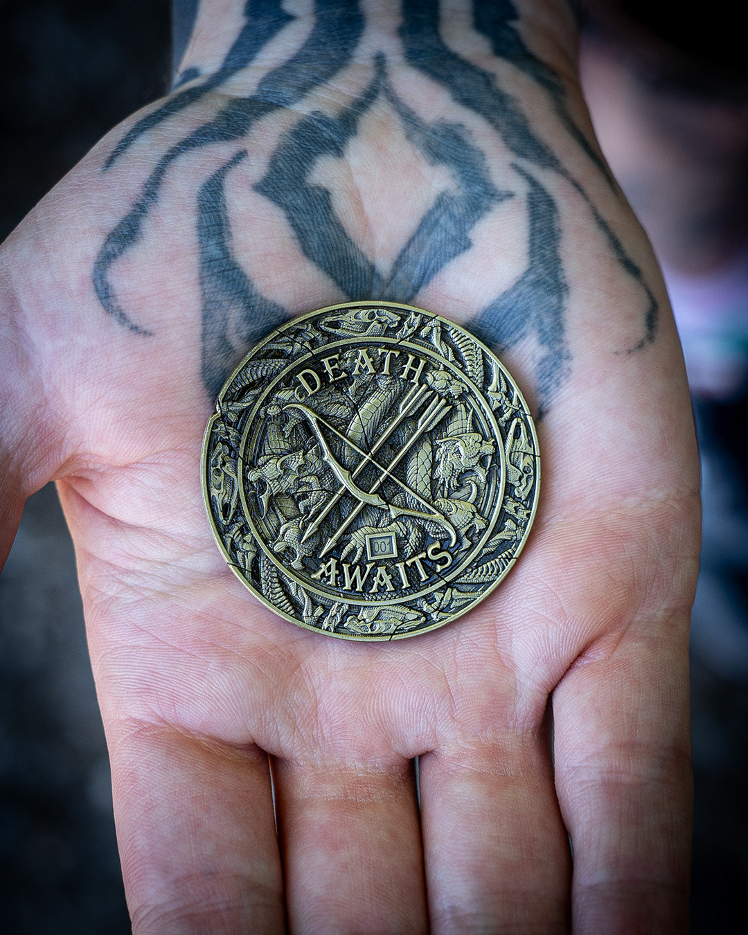 Death awaits XI - Collectors Edition - Coin