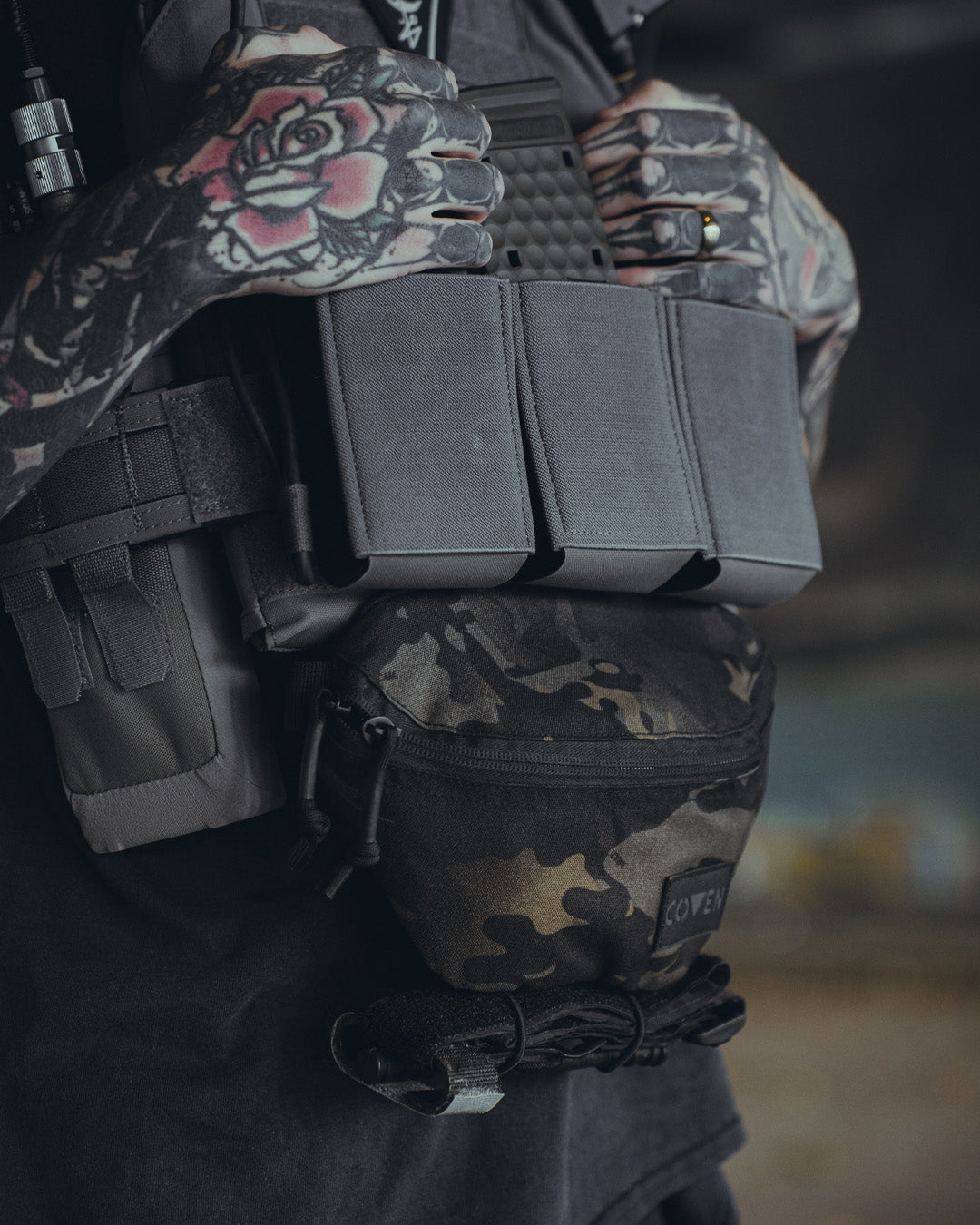 Covlinger - Hip Bag / Dangler - multicam black