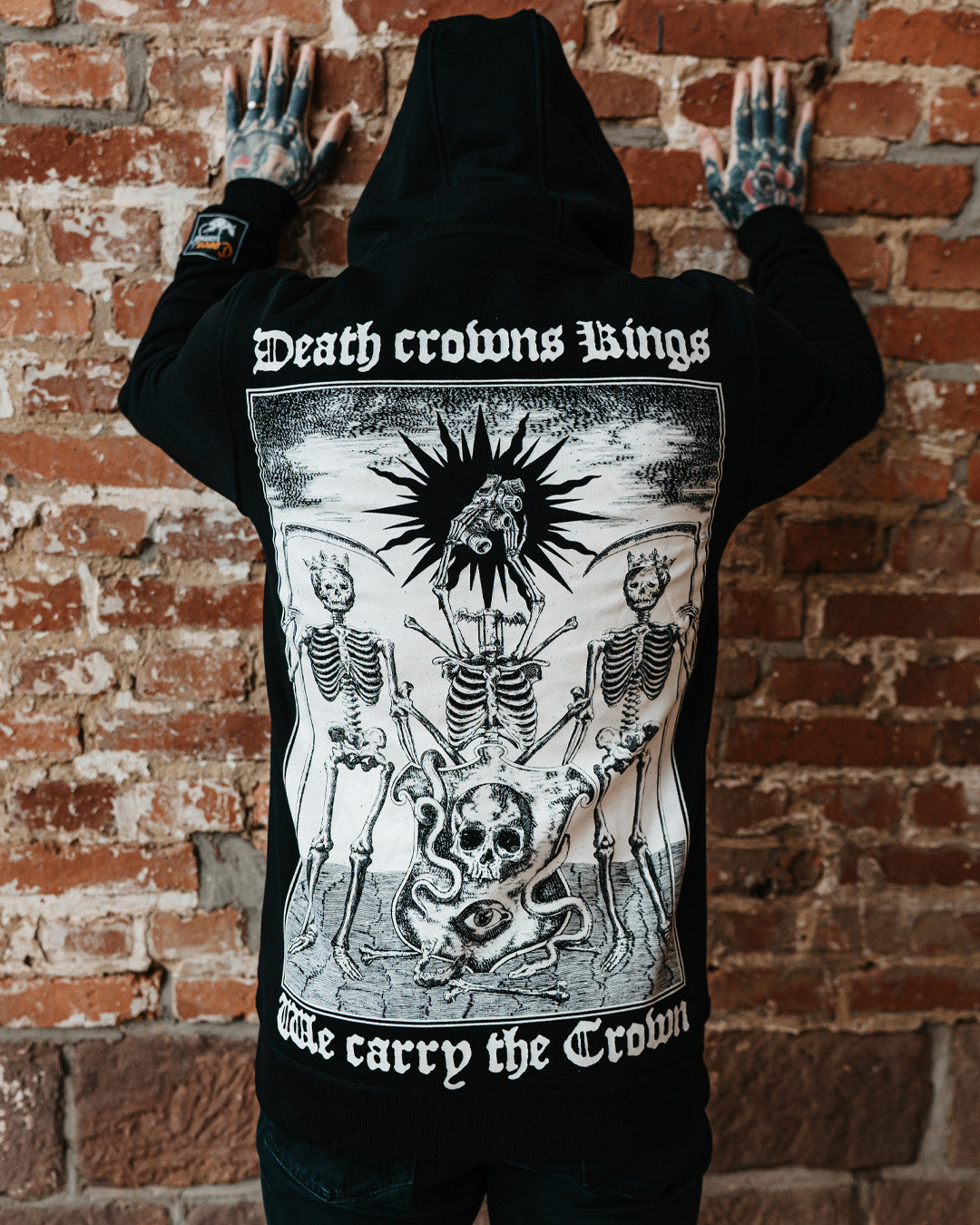 Death crowns kings - Hoodie