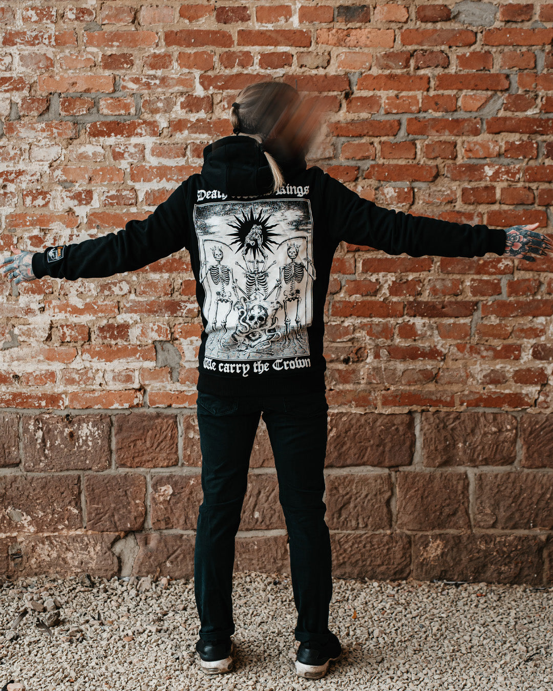 Death crowns kings - Hoodie