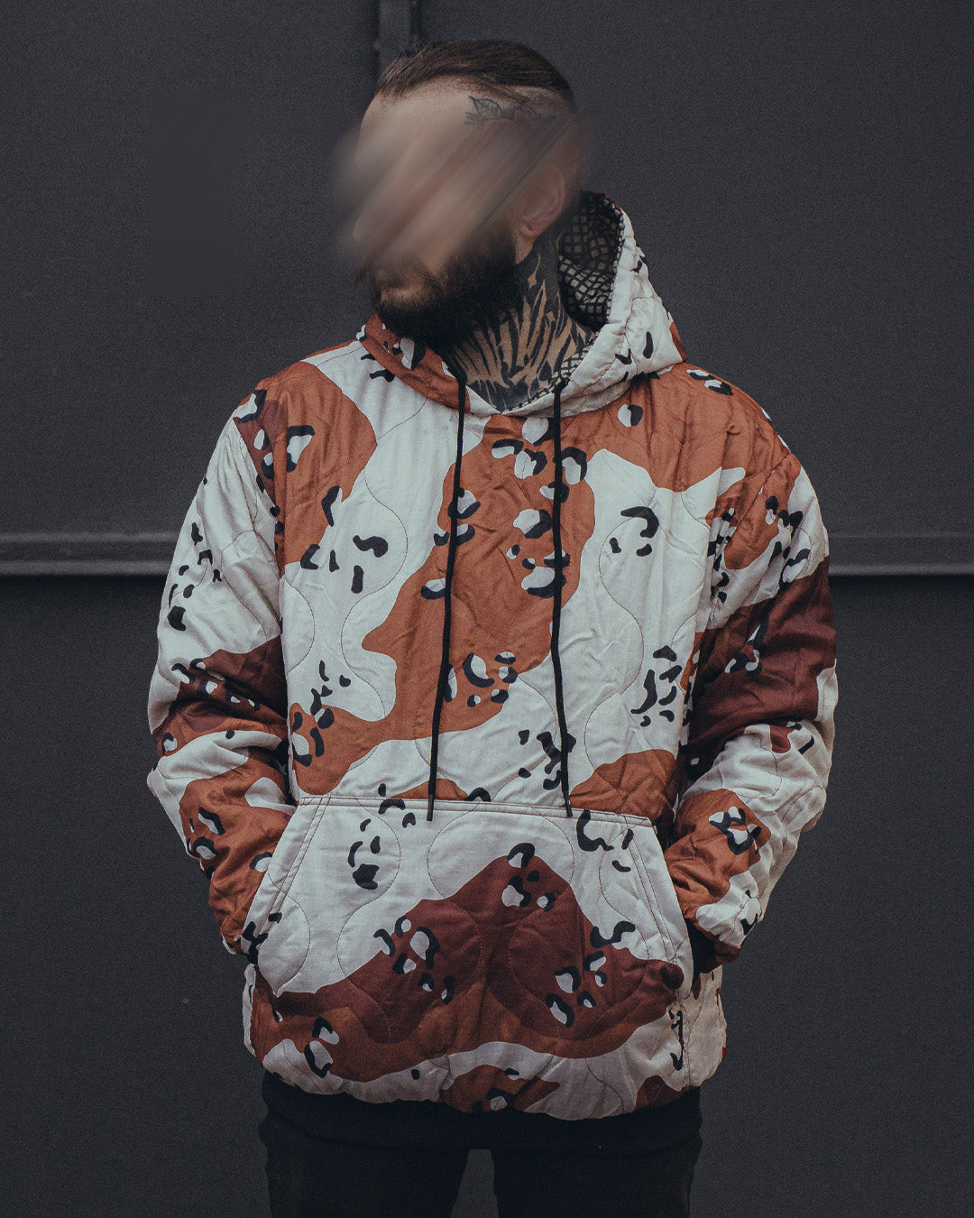 Woobie Hoodie V2.0 - DNC / Chocolate Chip reversible