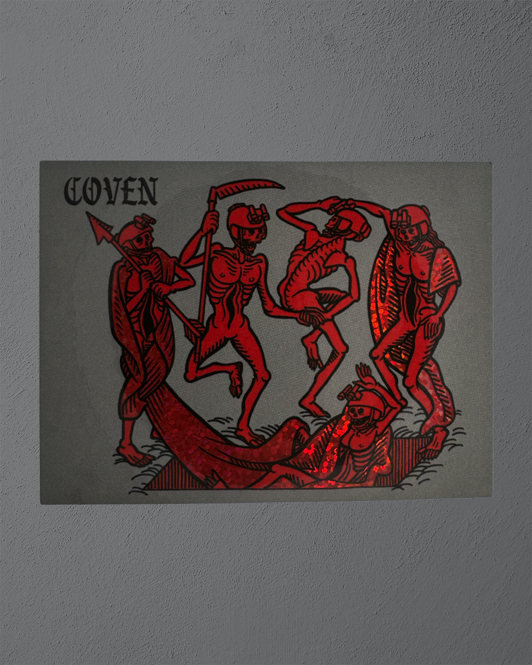 Glitzer - Sticker - Dance Macabre