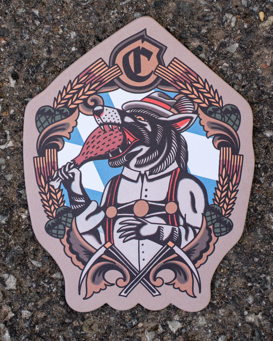 Die Fünf Gebote - Bierdeckel Set