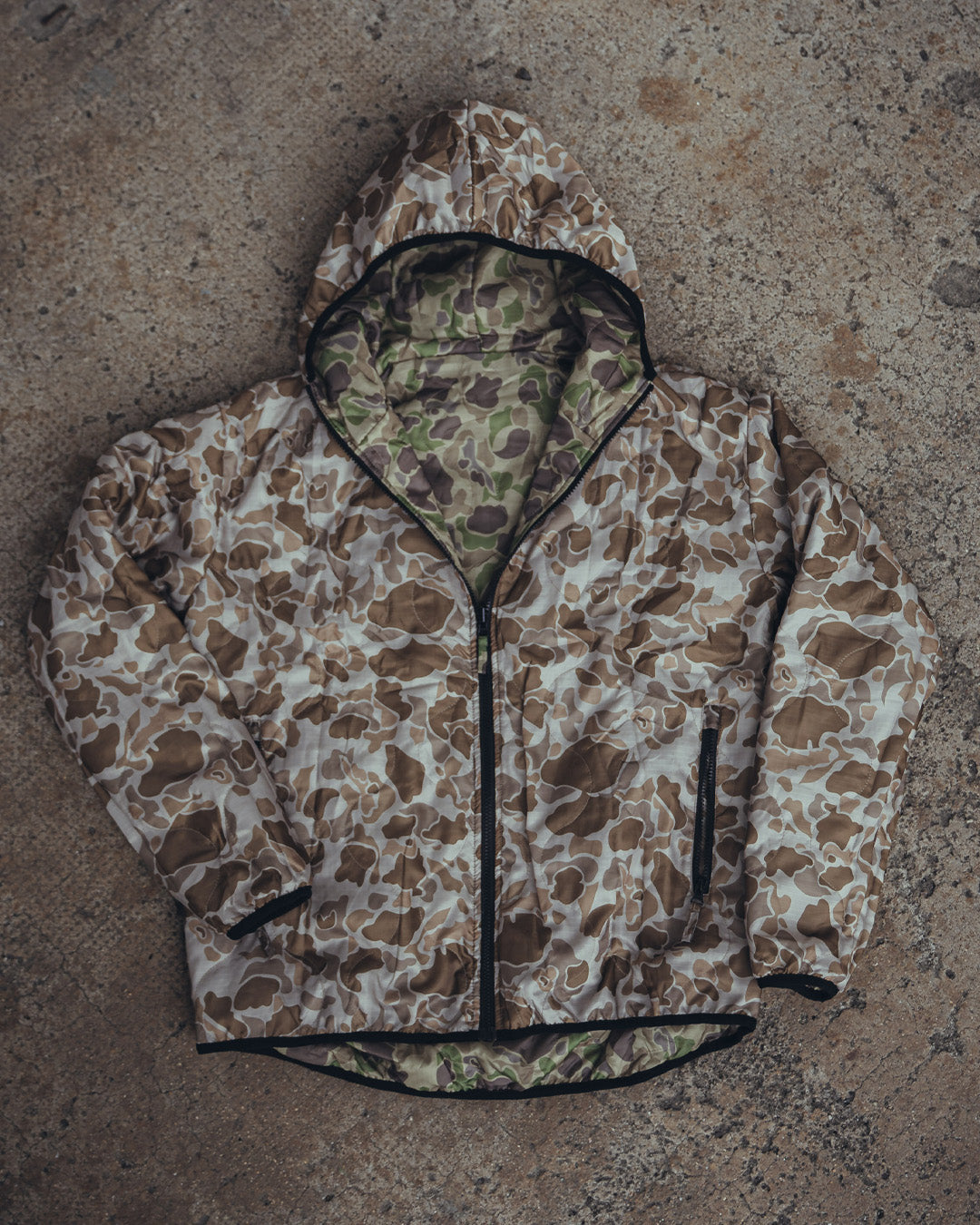 Woobie Jacket V2.0 - M1942 Frogskin / Frogskin arid reversible