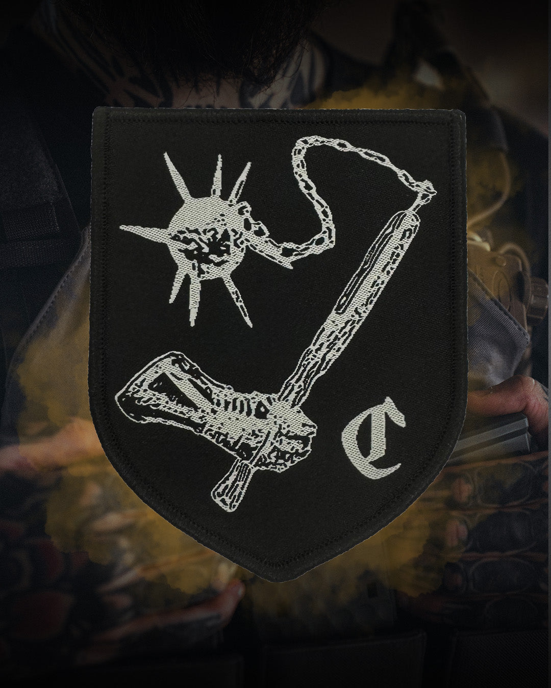 Iron Faith - lunar gaze - Patch