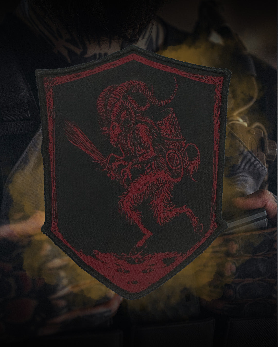 KRAMPUS SEASON - Legion Krampus - limited 30 - Blood Moon - Patch