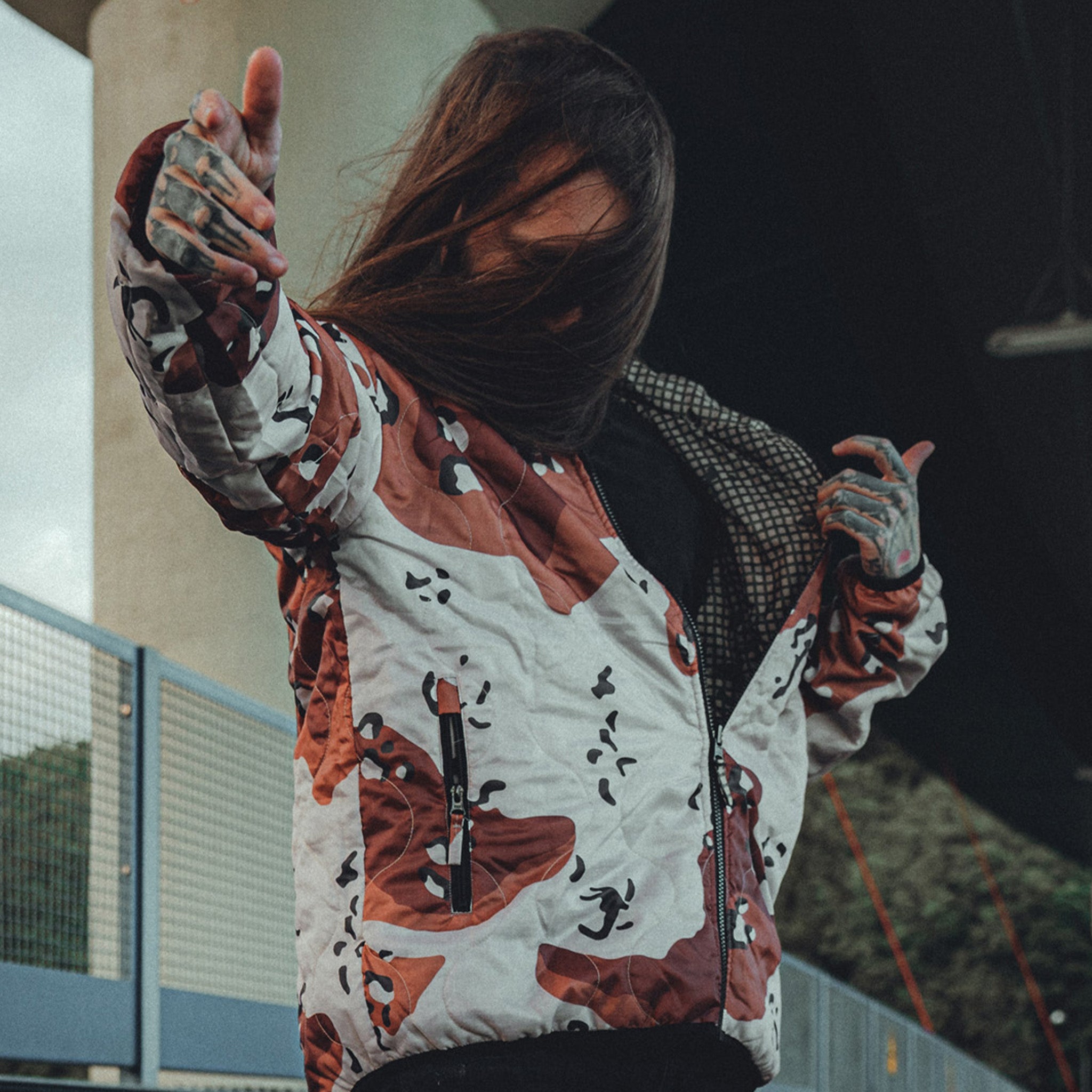 Woobie Jacket V2.0 - DNC / Chocolate Chip reversible