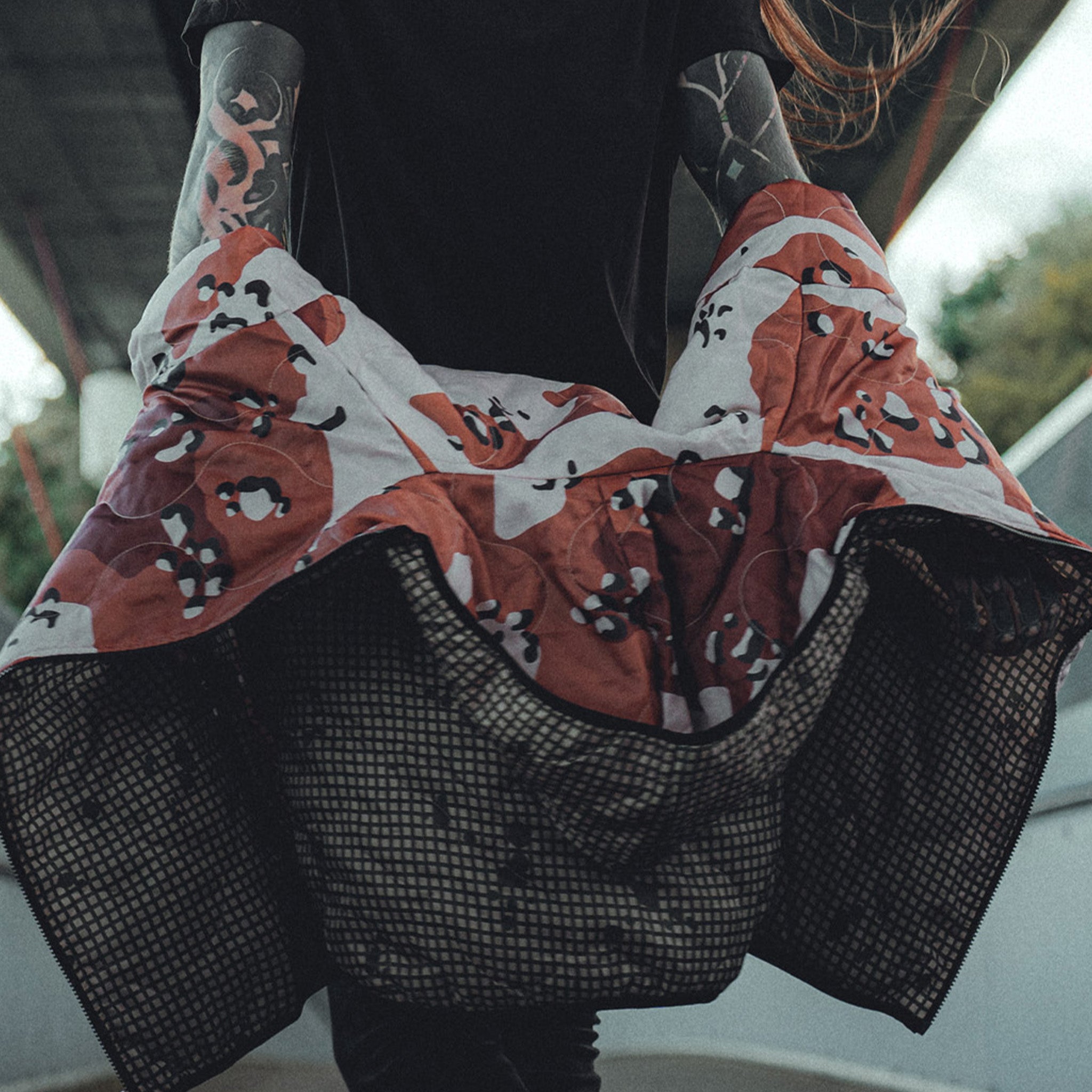 Woobie Jacket V2.0 - DNC / Chocolate Chip reversible