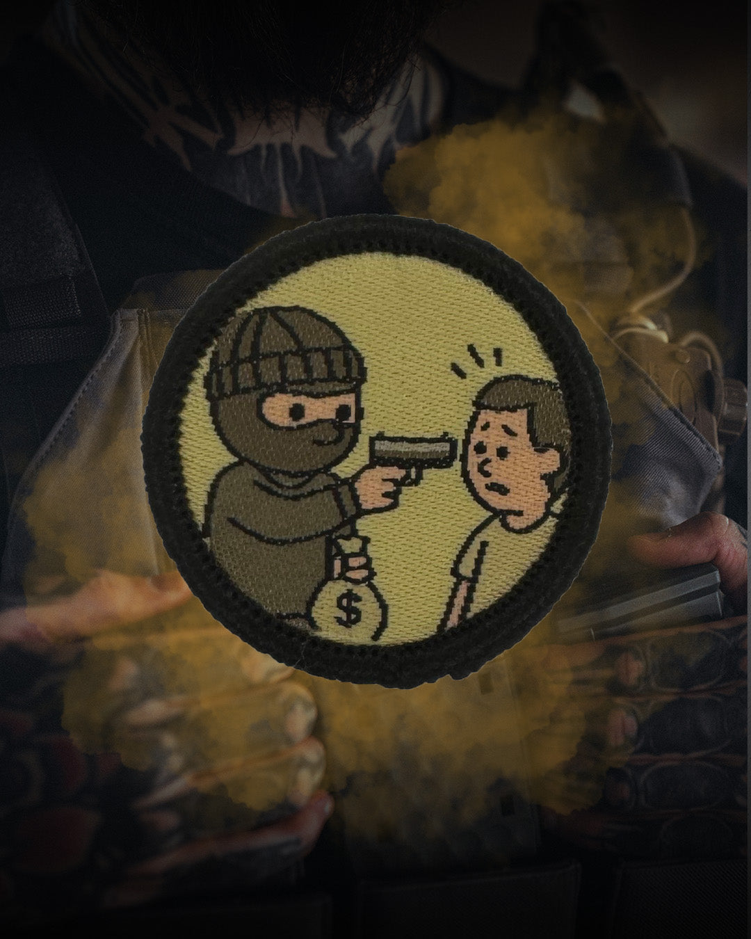 Bewaffneter Raubüberfall - Merit Badge - Patch