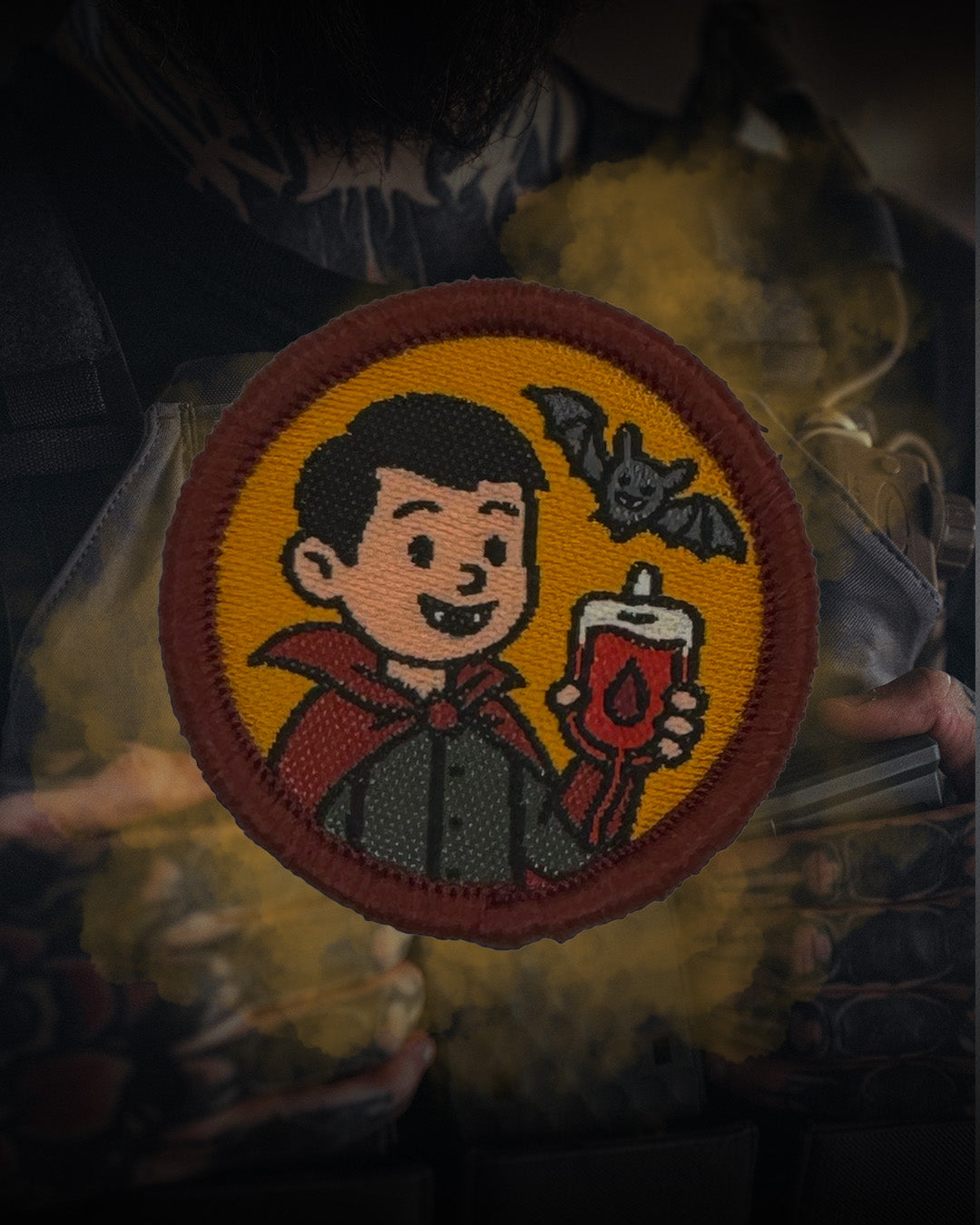Vampirismus - Merit Badge - Patch