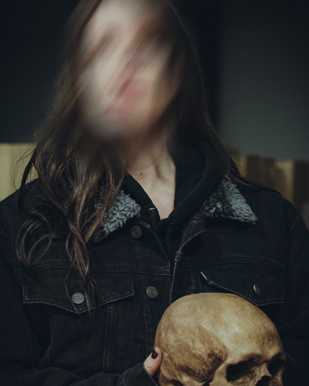 Coven - Winter Trucker Jacket - Wormshell of Black Winter