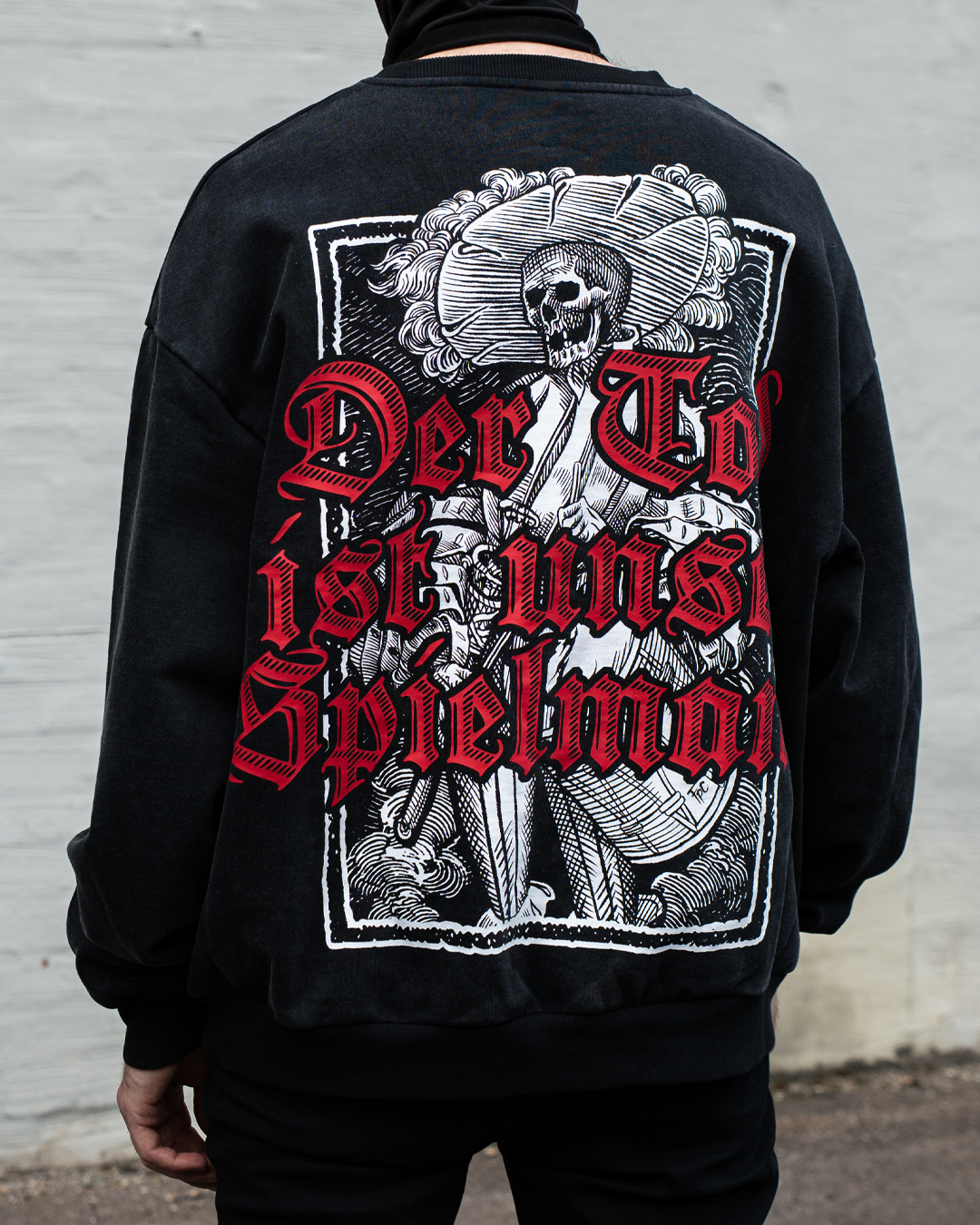 Der Tod ist unser Spielmann - Heavy Oversize Sweatshirt
