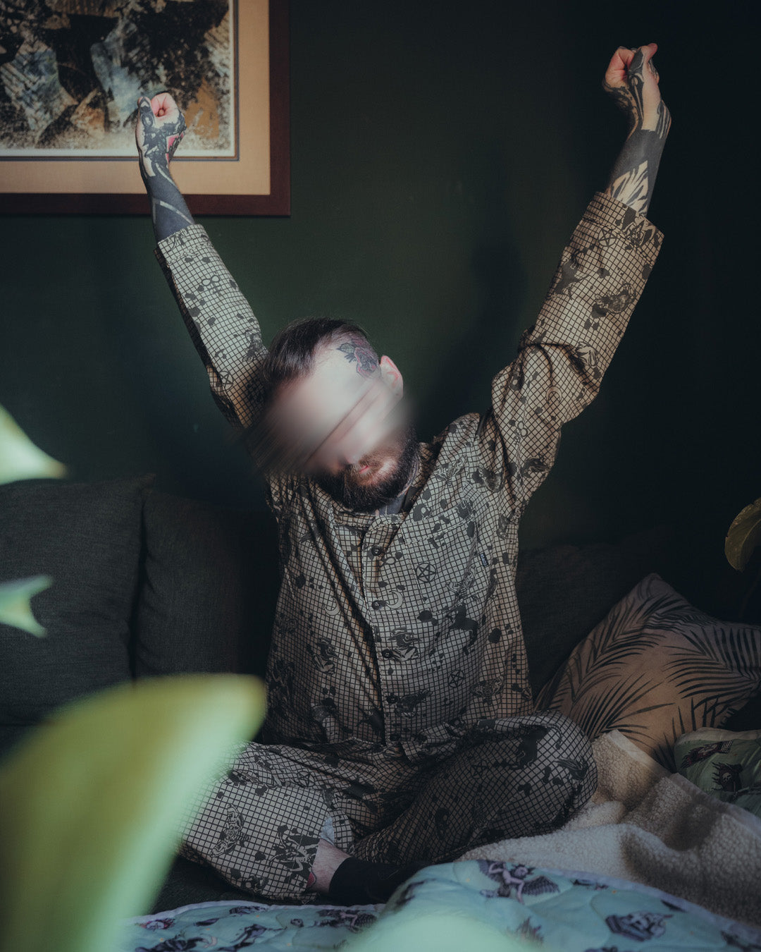 Nightfall Pajamas - Demonic Night Camo