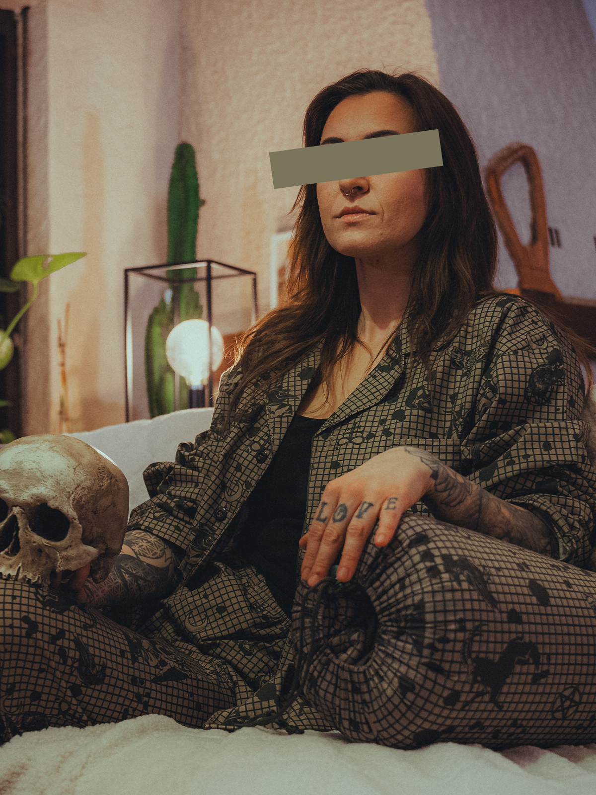 Nightfall Pajamas - Demonic Night Camo