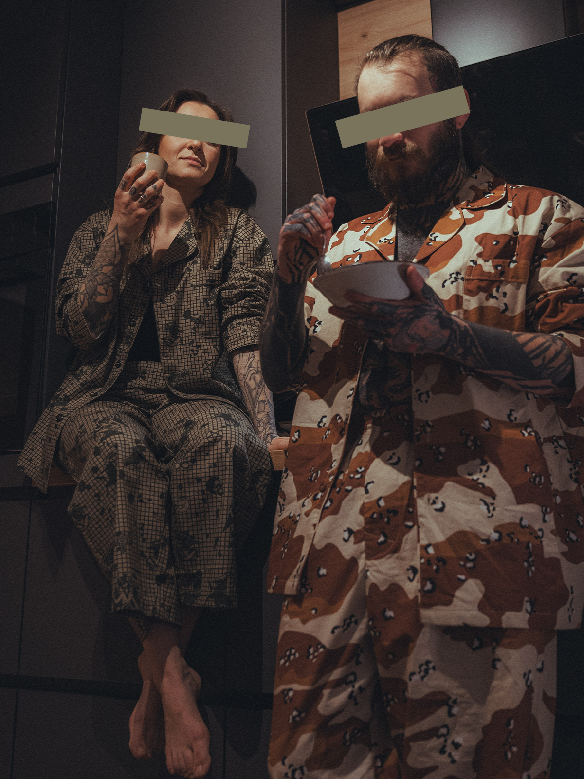 Nightfall Pajamas - Demonic Night Camo