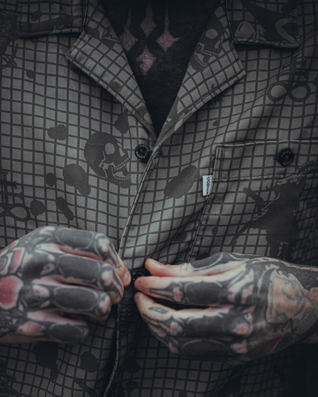 Resort Shirt - Demonic Night Camo