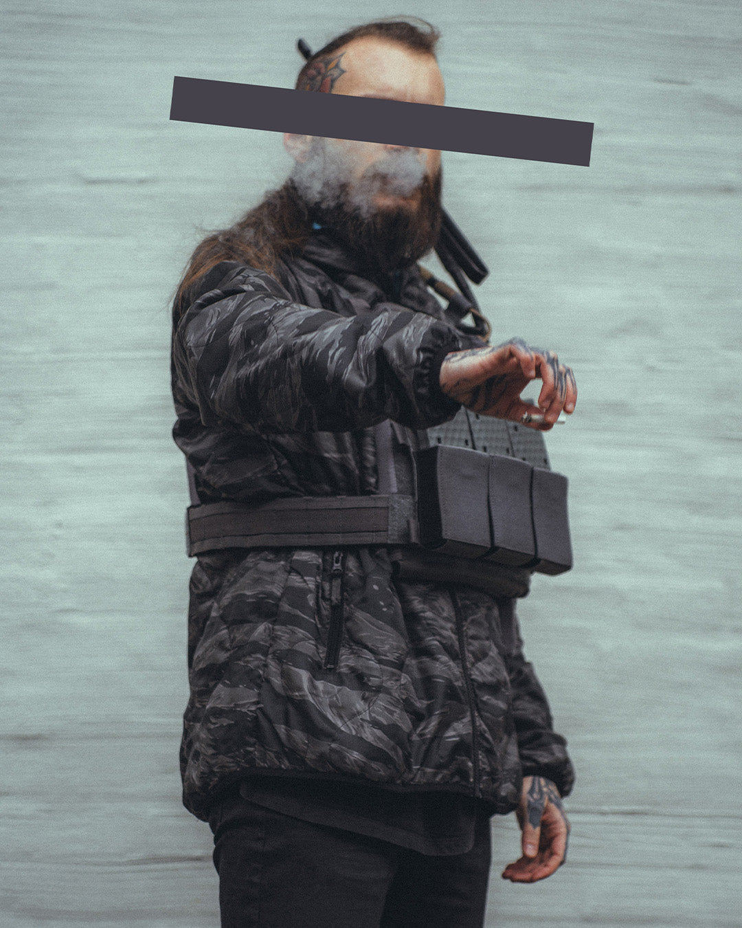 Woobie Jacket V2.0 - Tigerstripe black / aeon black
